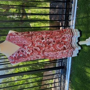 Ann Taylor Hankerchief Print Dress